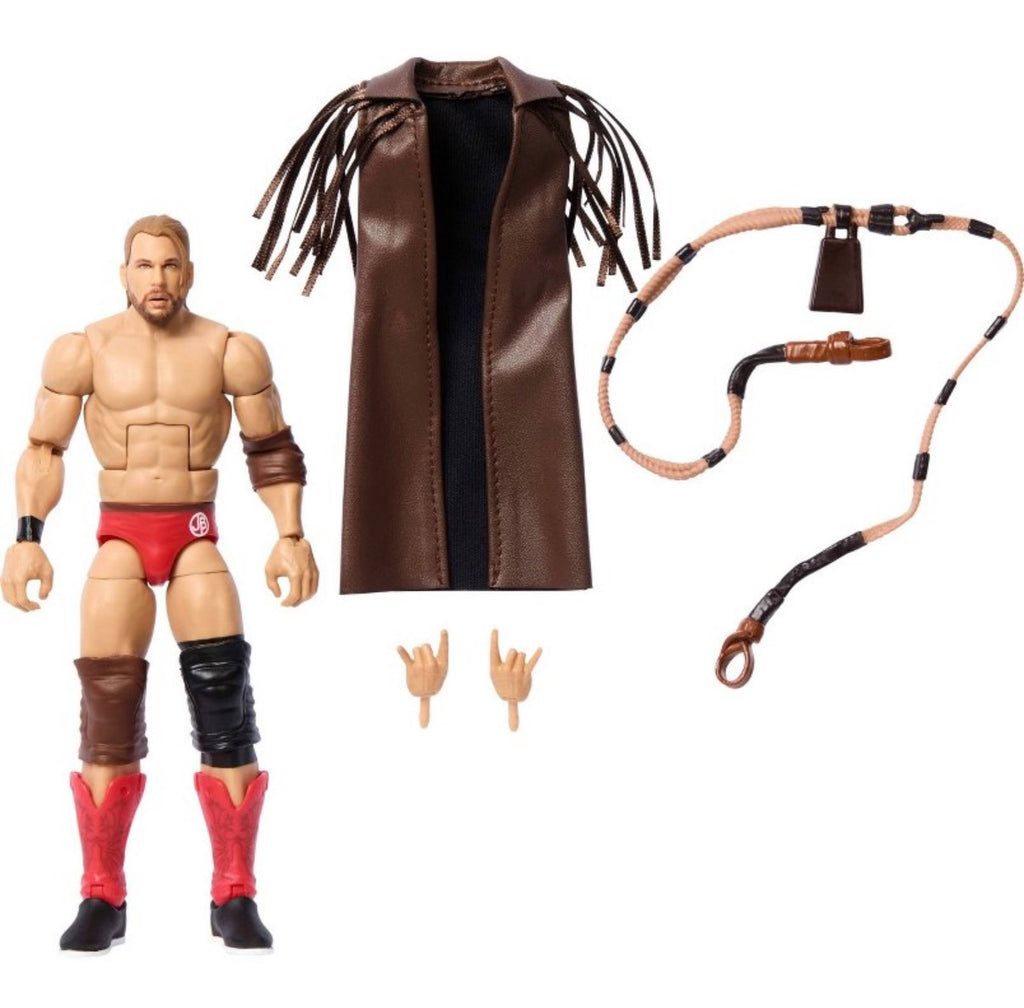 WWE Elite Legends Justin "Hawk" Bradshaw Action Figure and Accessories Series 25 Collectible Set